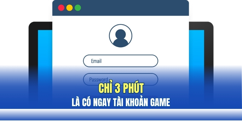 Chỉ 3 phút có ngay tài khoản game qua website Chỉ 3 phút có ngay tài khoản game qua website